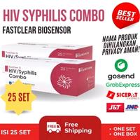 Gambar 1 Test FastClear Rapid Test HIV-1/2 Combo Syphilis | FASTCLEAR Q HIV/SYPHILIS COMBO TEST dari Alkes Pamulang Kota Tangerang Selatan 1 Tokopedia