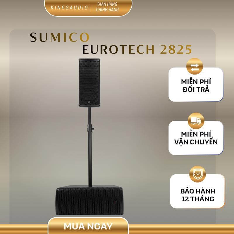 Loa Column Active Sumico EUROTECH 2825 - Dàn Âm Thanh Cột Biểu Diễn 800W RMS 3 Đường Tiếng