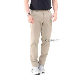 Climic celana panjang slimfit cream // celana panjang katun non straight original climic // celana katun Pria