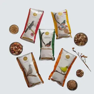 Gold Coin Pakan Burung 250gr Original – Varian Perkutut, Seaweed, Crumble, Kenari & Pelet Kuning | Makanan Burung Harian Bergizi