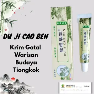 Hemat Viral !! Krim Gatal "Du Ji Cao Ben" 15gr
