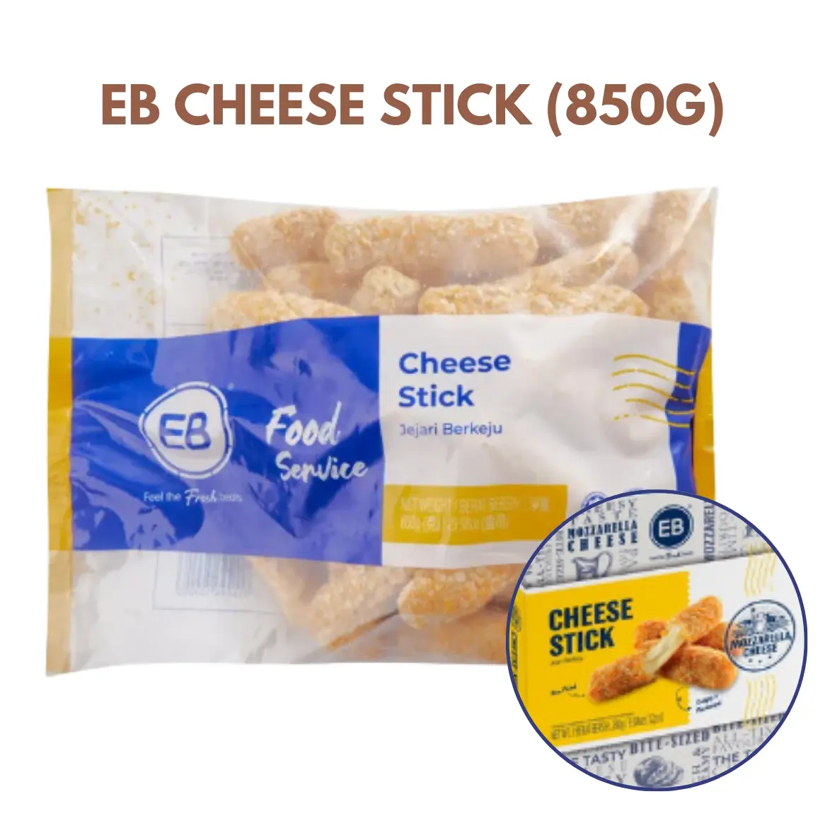 EB Cheese Stick 850g (approx 34+/-)