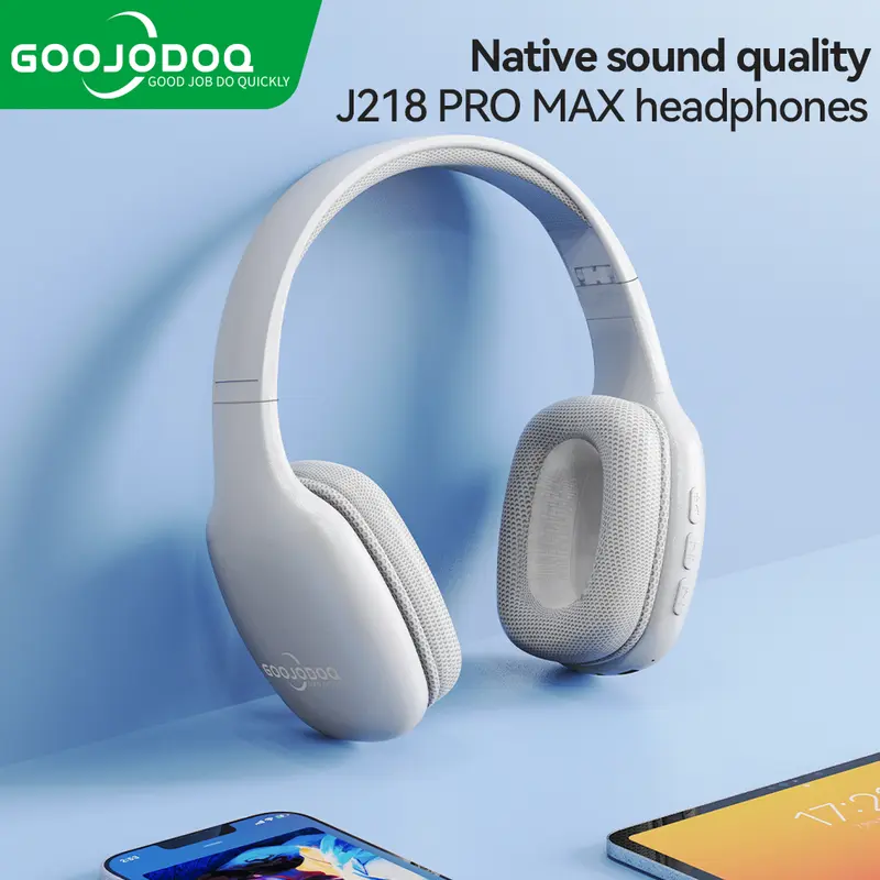 GOOJODOQ J218 PRO MAX Headphone Bluetooth Wireless Headset Earphone 5.3 0