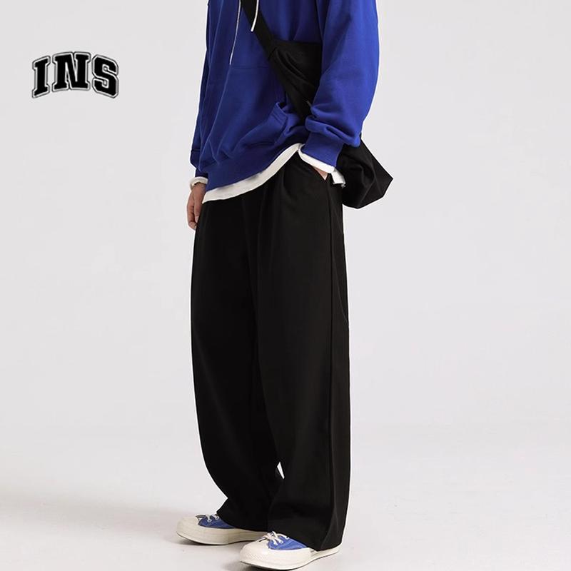 Product Introduction of Celana olahraga pria panjang celana training pria jumbo celana hitam pria loose pants pria baju couple casual 23