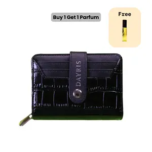 [ Buy 1 Get 1 Pafrum ] Dayris Jennie Mini Wallet - Dompet Mini Wanita  - Dompet Lipat Wanita - Dompet Kartu Kecil - Dompet Wanita Premium - Dompet Wanita Bisnis - Dompet Kartu