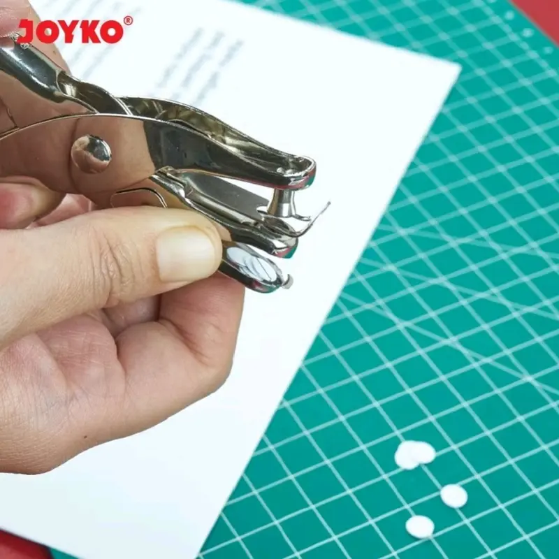 [JOY] BAYAR DI TEMPAT Pembolong Kertas Satu Lubang One Hole Punch Joyko PU-34[SHO] 2