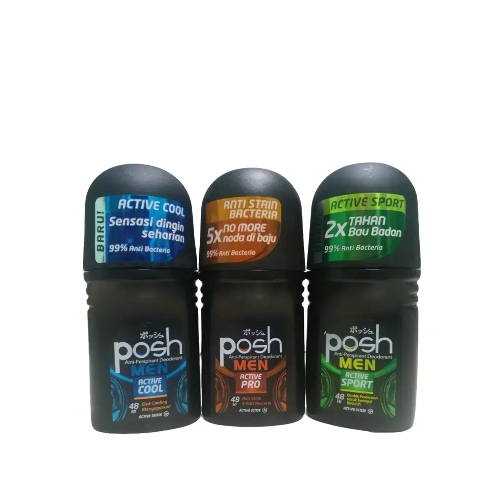 Posh Men Deodorant Roll On 50 ml Bau Ketiak