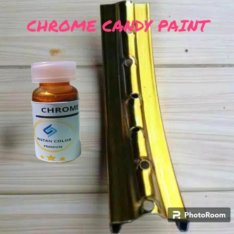 Crome candy cat / pewarna logam Velg Motor Mobil 4