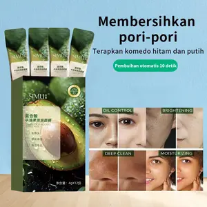Masker Wajah Berbusa, Melembabkan, Menghidrasi, Mengecilkan Pori-pori, Membersihkan Bintik Hitam Dalam Berbusa Sendiri, Cocok untuk Penggunaan Wajah Perawatan Komedo Blackhead