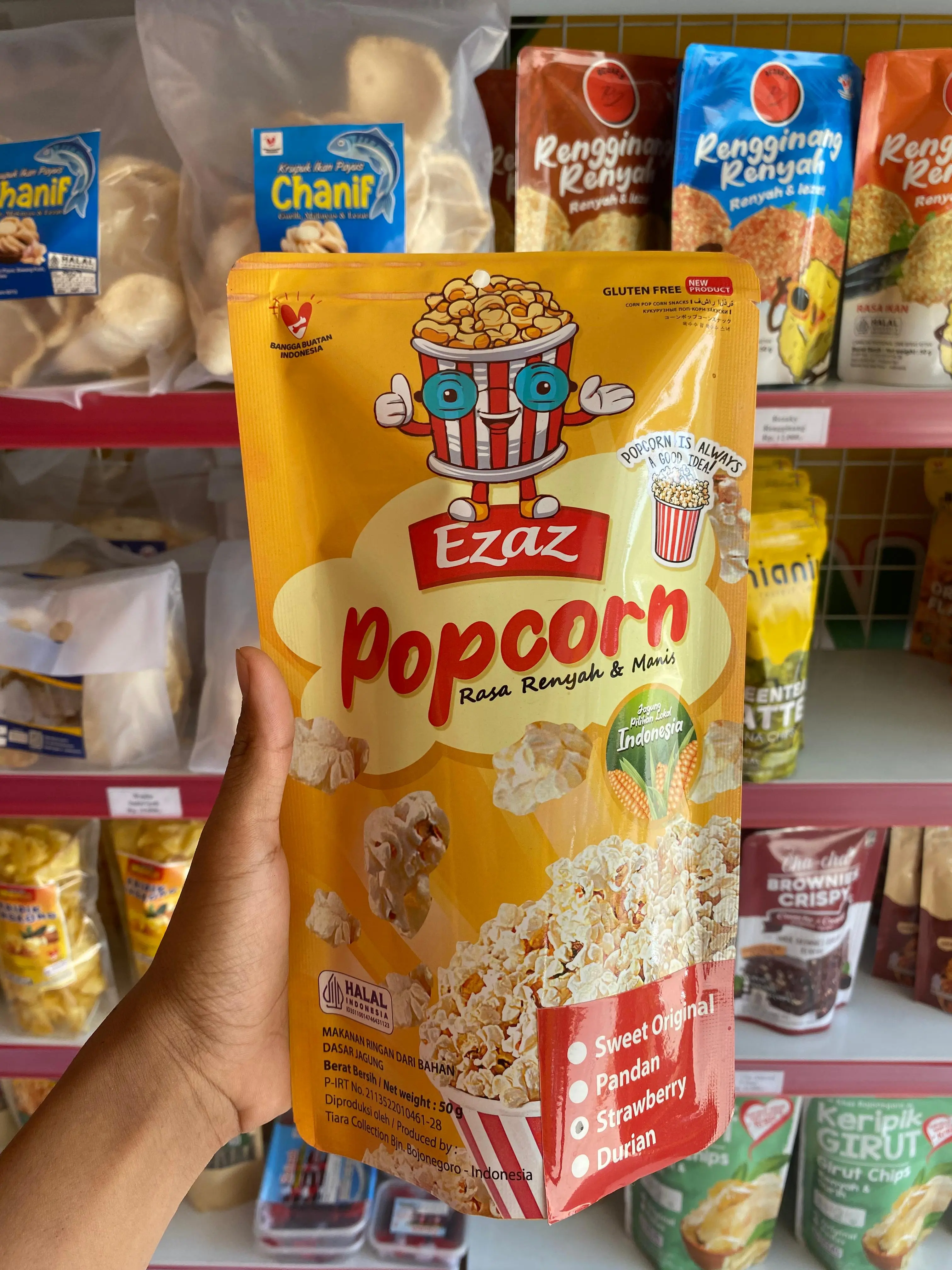 EZAZ POPCORN RENYAH DAN MANIS