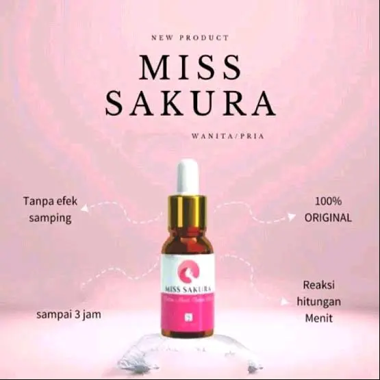 Obat Tidur Wanita Pria MISS SAKURA Reaksi Cepat Dijamin Langsung Tidur Pingsan 2
