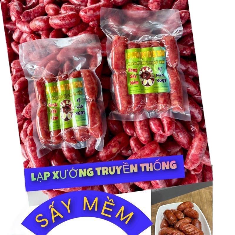  Lạp xưởng TƯƠI SẤY MỀM TRUYỀN THỐNG   KHÔNG QUÀ   -bên trong Lạp có ra nước gia vị   Lạp xưởng PHONG MY   