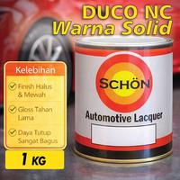 Gambar (1 KG) Duco/ NC Lacquer SCHON Cat Otomotif Mobil- Warna Solid - Super White dari Boxer Paint Official Store Kab. Sidoarjo 1 Tokopedia
