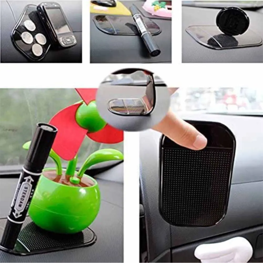 Universal Silicone Car Dashboard Anti Slip Sticky Mat Holder Non-Slip Car Anti-Slip Pad Interior Accessories Dashboard Phone Mount