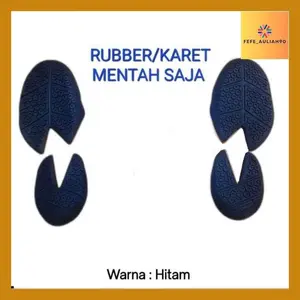 Fefe- Dm-12 Outsole Sepatu Badminton Tennis Volley (Rubber/Karet Mentah Saja)