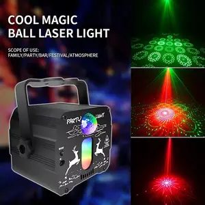 Lampu Laser Projector Lampu Panggung Laser Proyektor Disco RGB Party