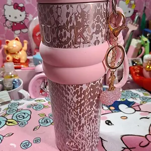 [EXCLUSIVE ISCHAINDYOFC] ARTIGA Tumbler Glamour 710ml - Termos Air Stainless Portable Tahan Panas Dingin Free Sedotan & Kotak Hadiah Elegan