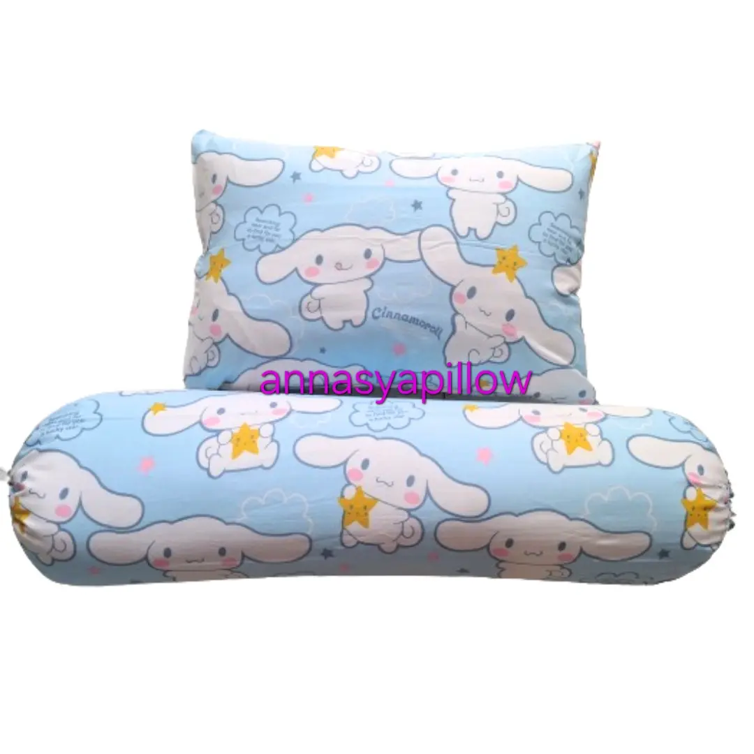 BANTAL DAN GULING ANAK BALITA UKURAN 35X50 SUDAH DAPAT SARUNG