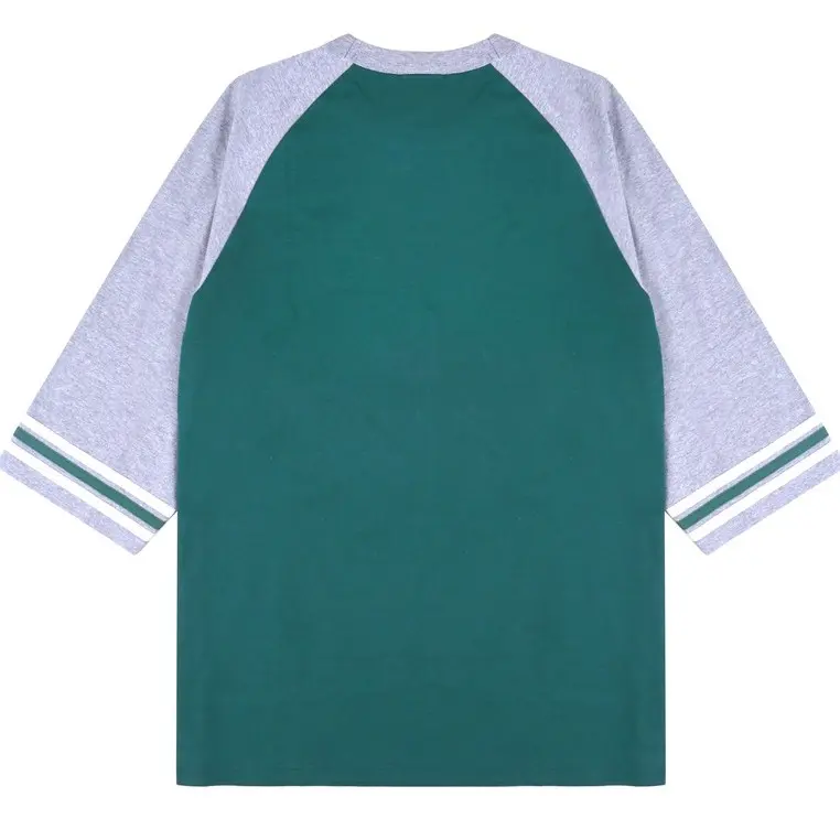 kaos moutley original hijau lengan 3/4 1