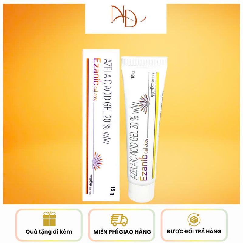 Ezanic Gel Giúp Giảm Mụn Giảm Thâm An Toàn Cho Da Tuyp 15g