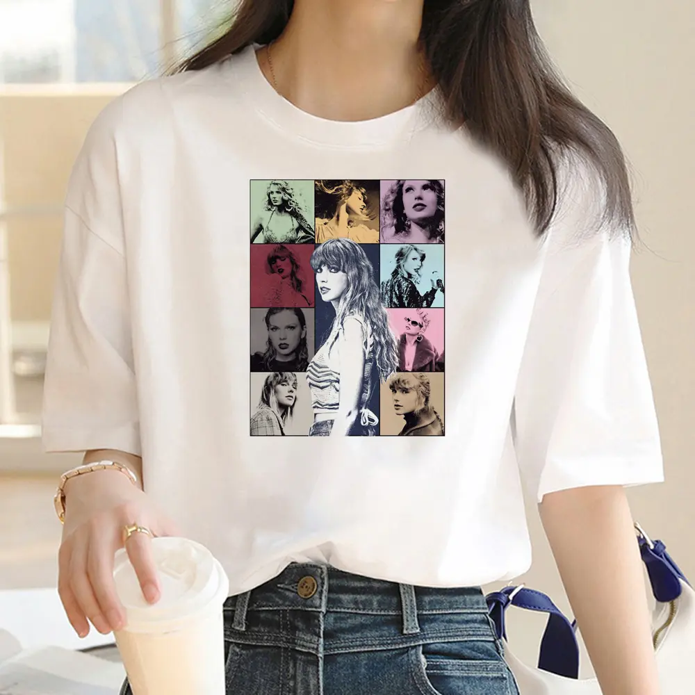 the Eras Tour Tee women harajuku graphic anime tshirt girl graphic streetwear clothes