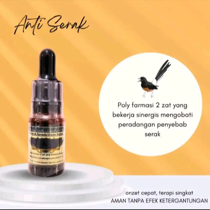 anti serak ( khusus burung )