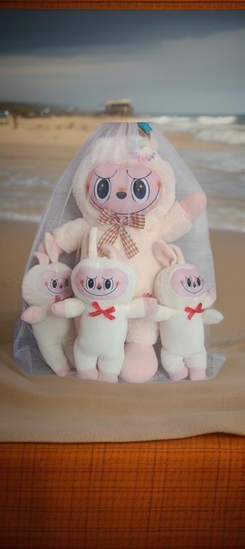 Product Introduction of Boneka  Labubu Beranak 3 (Isi 1 Besar 3 Kecil) - Mainan Lucu dengan Desain Unik dan Berkualitas Tinggi - Toys, Dolls 11