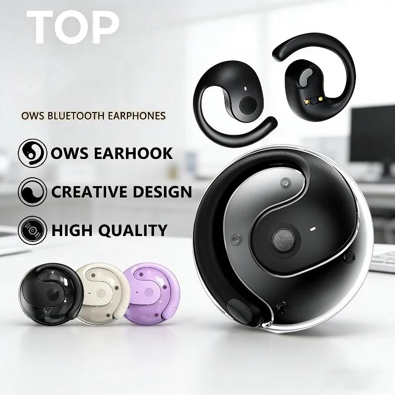 Headphone Bluetooth Nirkabel Original dengan Baterai Tahan Lama dan Kualitas Suara HIFI.