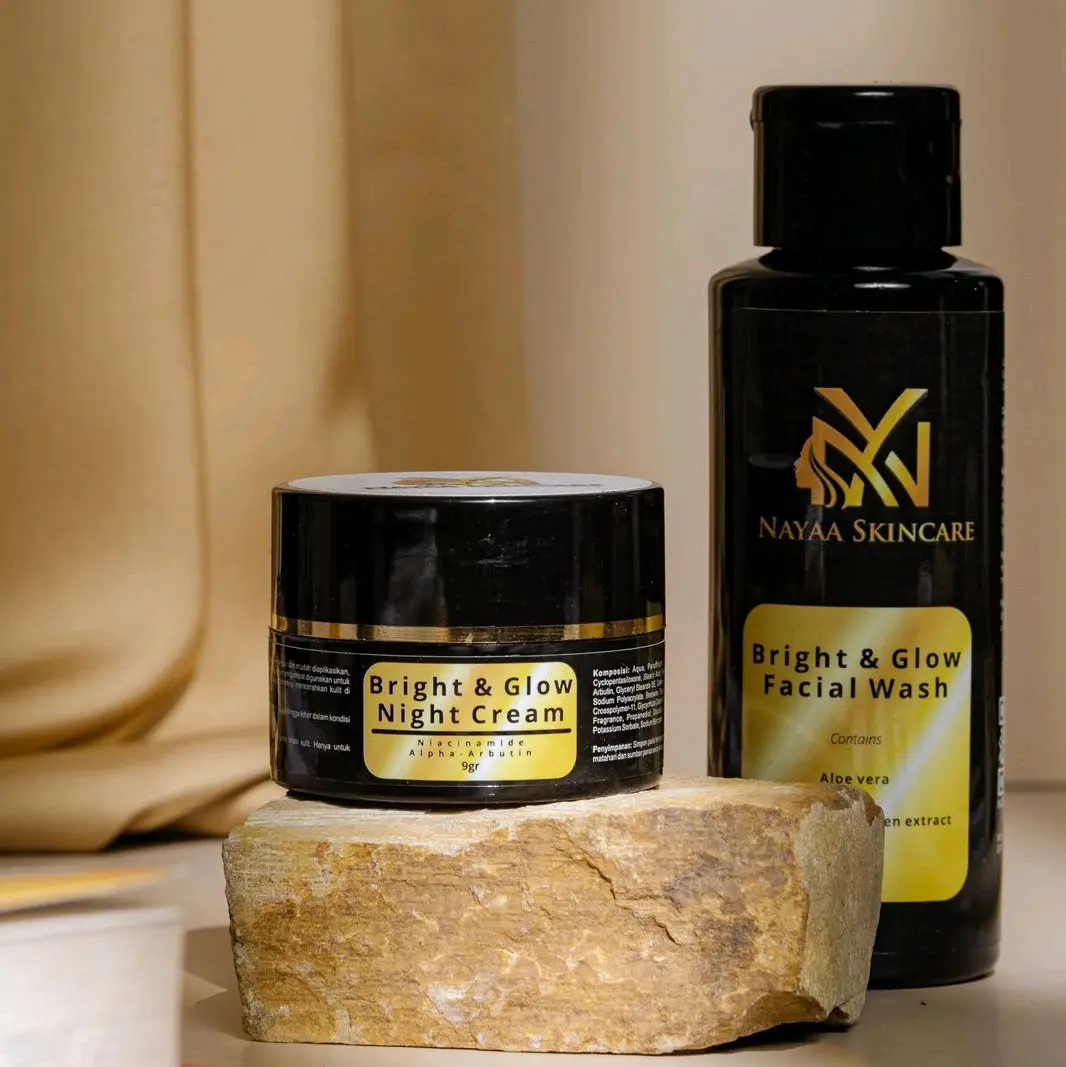 Night Cream dan Facial Wash untuk Kulit Wajah