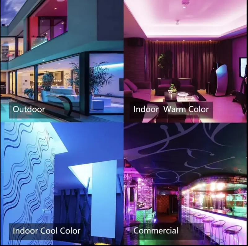 Paket Lampu LED Neon Flex 220V Lengkap Tinggal Colok 5M-15M 1