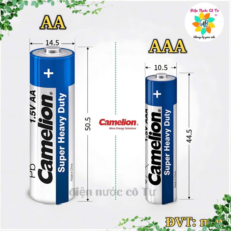 Pin tiểu AA AAA Super Heavy Duty CAMELION - pin 9v CAMELION