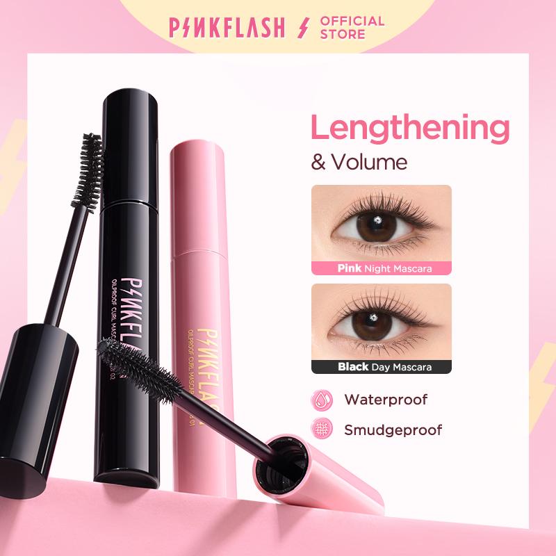 PINKFLASH Mascara lượng cao chuốt mi trang điểm kháng nước chất 30g