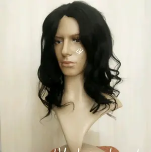 Wig Pria Wanita Model Curly