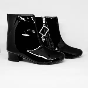 Sepatu boot anak fhasion glosy cantik Terbaru Fashion