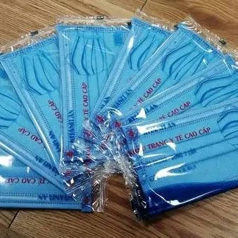 Hộp 50 cái khẩu trang y tế chính hãng KHÁNH AN 4 lớp tiệt trùng bịch 1 cái 6