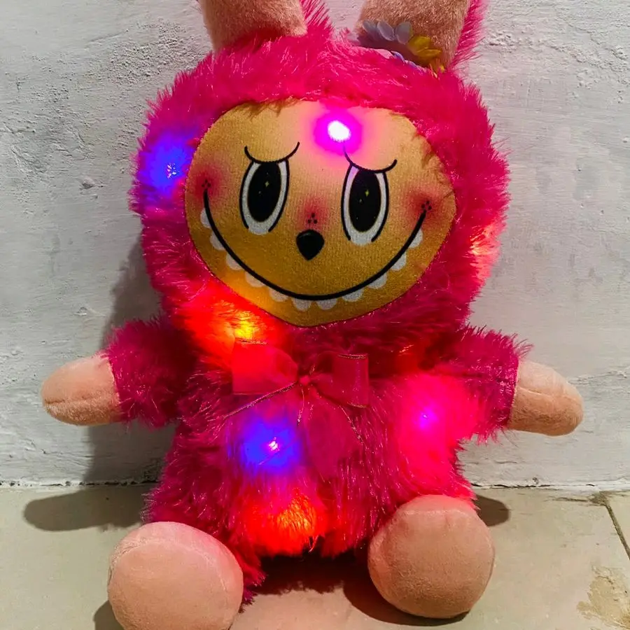 Boneka Labubu Viral LED 35cm - Mainan Boneka Lucu - Doll, Toys