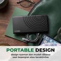 Gambar TITON CCC Power Bank 10000mAh 20000mAh Fast Charging 22.5W LED Display USB-A USB-C Micro USB Real Capacity Powerbank - 10.000mAh CCC dari TITON Indonesia Kota Administrasi Jakarta Pusat 3 Tokopedia