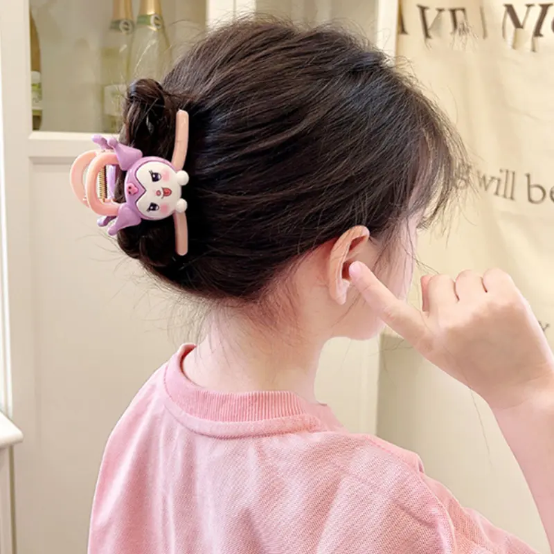 Jepit Rambut Karakter Sanrio Untuk Anak Perempuan / Hairpin Aksesoris Rambut Lucu / Jepit Rambut Lotso / Jepit Rambut Sanrio Fashion 6