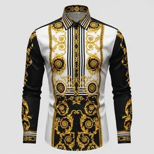 Batik arwinda Neo Bareque Kemeja Lengan Panjang Pakai Puring