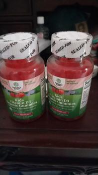Product Review of Nature‘s Craft Kids Vitamin D3 Organic Gummies 1000IU per serving Gummies Organik Vitamin D3 anak-anak 1000IU Per Porsi-60pcs from g**f 0