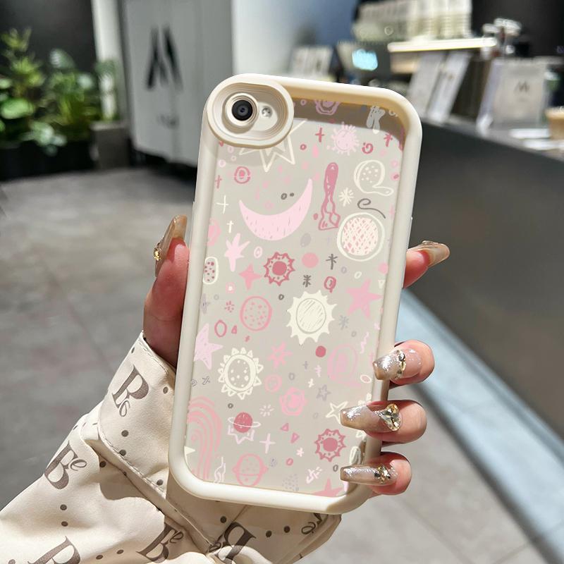 Casing Hp Untuk VIVO Y66 Y67 V5 V5s V5 Lite Case Hp Pola bintang kartun Cesing Silikon lembut Casing ponsel Anti guncangan Kasing pelindung lensa Kesing Softcase 1