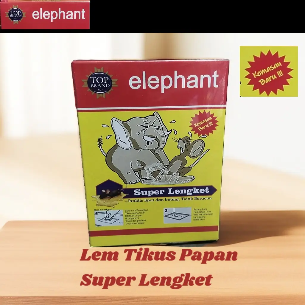 Lem Tikus Papan Elephant untuk Mengatasi Masalah Tikus di Rumah