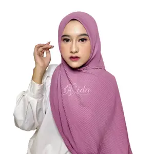 Pashmina Plisket Lidi Ceruti Babydoll Premium