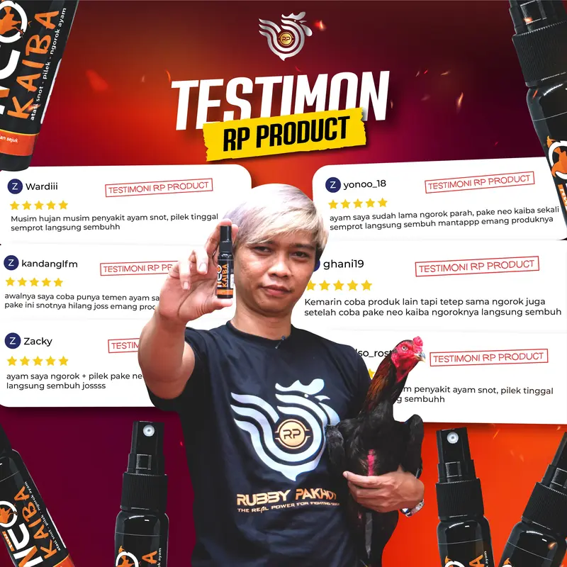 NEO KAIBA Obat Ayam Ngorok, Snot dan Pilek - Herbal Extra Food Grade 3