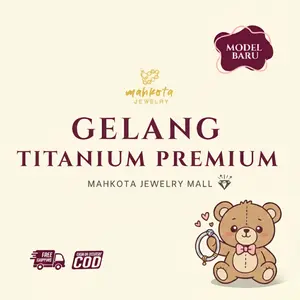 101 - 200 Gelang Tangan Titanium Wanita Anti Karat Korean Style Fashion Jewelry