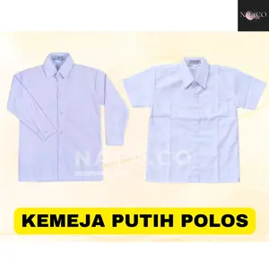 Baju Putih Polos Kemeja Kerja Seragam Sekolah SD SMP SMA KERJA Lengan Panjang dan Pendek Nyaman Pria Wanita Formal Hem Kantor Baju Putih Polos Kemeja Kerja Seragam Sekolah SD SMP SMA KERJA Lengan Panjang dan Pendek Nyaman Pria Wanita Formal Hem Kantor