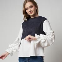 Gambar Monellina 601158 Blouse Oversize Wanita Lengan Panjang Puff dari Monellina Fashion Kota Administrasi Jakarta Barat 5 Tokopedia