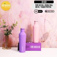 Gambar [Exclusive Jordi Onsu] Orinoco Tumbler Premium OR-801 Viral Anti Bocor 500Ml Tahan Panas Dingin Botol Minum Premium OR-801 Pure Stainless Steel SUS 304 Vacuum Flask - Baby pink dari Orinoco Smart Living Kota Bogor 5 Tokopedia