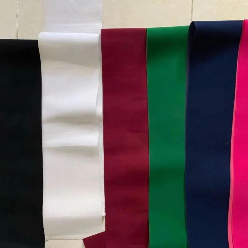 (1HARI JADI) SELEMPANG SAMPING PITA, Selempang bordir selempang nama selempang pita selempang Renda Selempang polos cocok untuk kado ultah pernikahan graduation wisuda anniversary Gold Kuning Silver Putih Kain Pink Syal Selendang Syal Selendang Syal 5