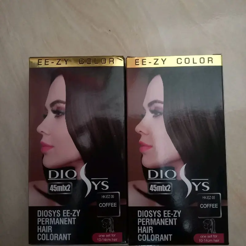 diosys cat rambut coffee Pewarna Rambut Tahan Lama 45ml - Coffee Brown penutup uban 3